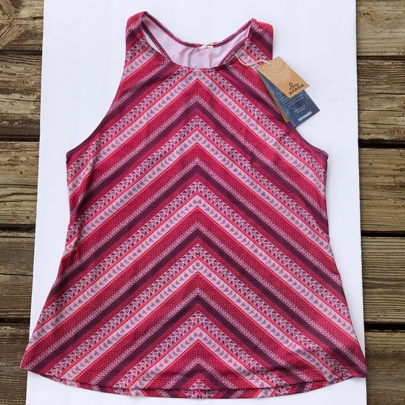 Prana Tops - NWT Prana Boost Printed Athletic Tank Top, Large